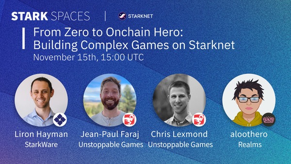 From Zero to Onchain Hero: Building Complex Games on Starknet