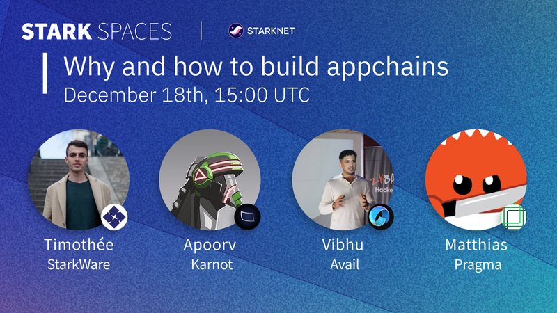 Why and how to build appchains