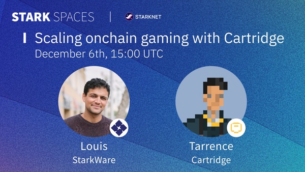 Scaling onchain gaming with Cartrdige