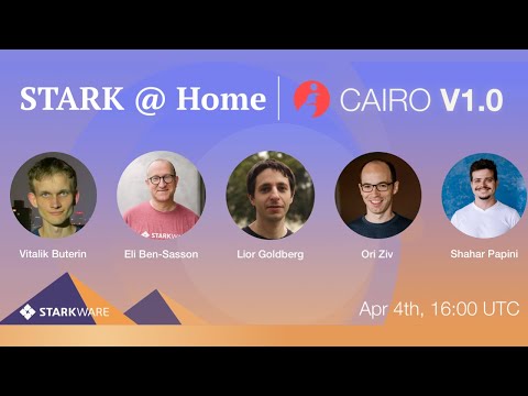 Why Choose Cairo 1.0? – STARK @ Home 30 with Vitalik Buterin